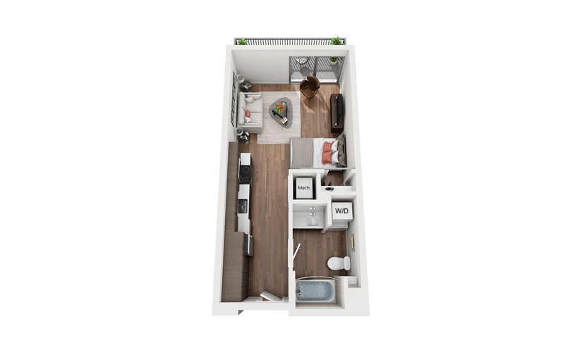 S1b Studio Floor Plan
