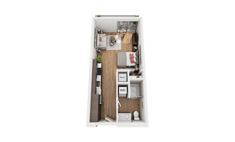 S3 Studio Floor Plan